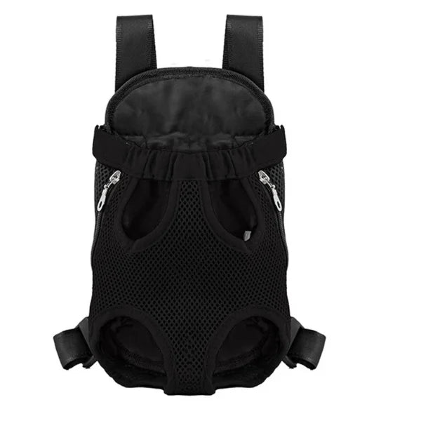 Bella Pet Carrier Cat Dogs Adjustable Backpack-black.,