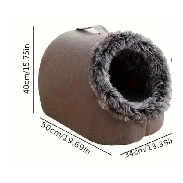 Cat Bed Lorn Cosy Winter Nest Bed for Cats-size