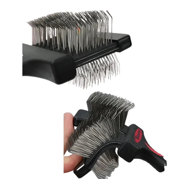 Pet Hair Remover | Honey Dual-Sided Pet Brush-details