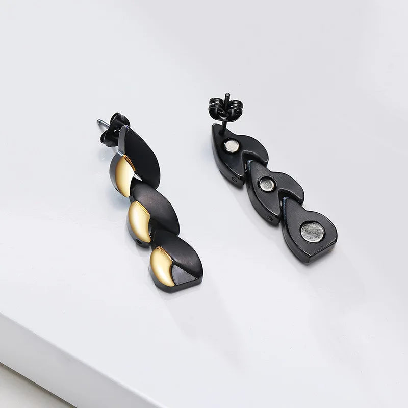 AXIONIC Magnetic Therapeutic Titanium Earrings – Unisex