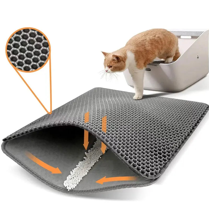 CATZONE CLEAN Premium Litter Box Mat