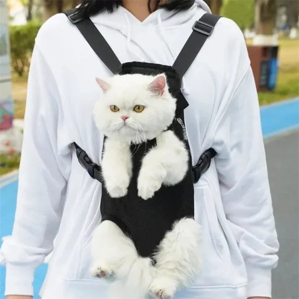 Bella Pet Carrier Cat Dogs Adjustable Backpack-details 04