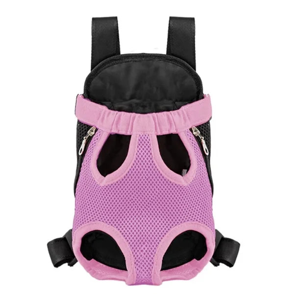 Bella Pet Carrier Cat Dogs Adjustable Backpack-pink