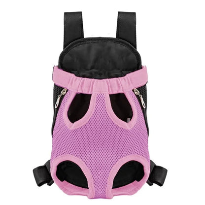 Bella Pet Carrier Cat Dogs Adjustable Backpack-pink