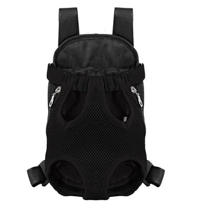 Bella Pet Carrier Cat Dogs Adjustable Backpack-black.,