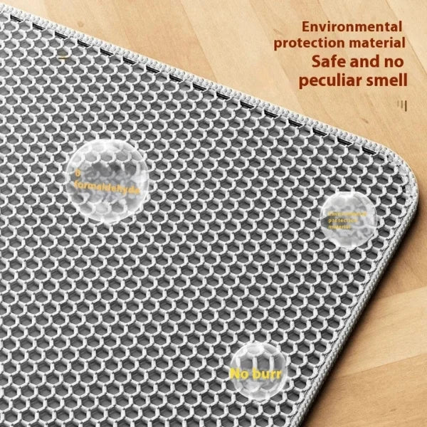 Cat Accessories Fernell | Extra Large Waterproof Litter Mat-details 04
