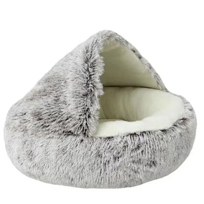 Cat Bed Everloft | Self-Warming Plush Nest Bed for Cats