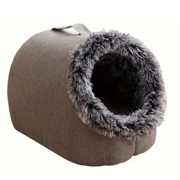 Cat Bed Lorn  Cosy Winter Nest Bed for Cats-.,