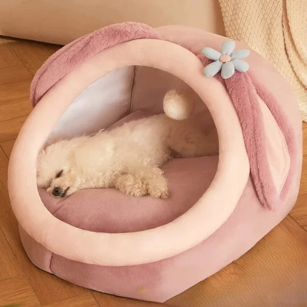 Cat Bed Marlowe | Bunny Ear Cushion Bed for Cats-info