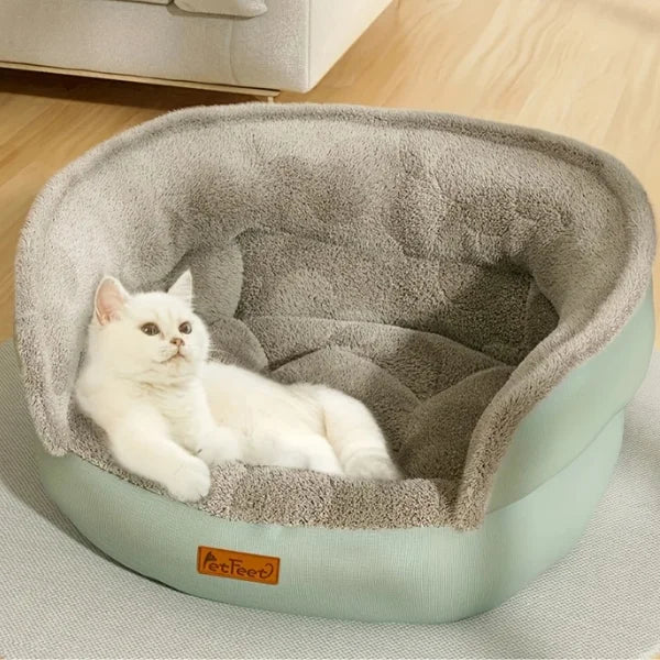 Cat Bed PurrFern | Washable Comfort Bed for Dogs and Cats-details
