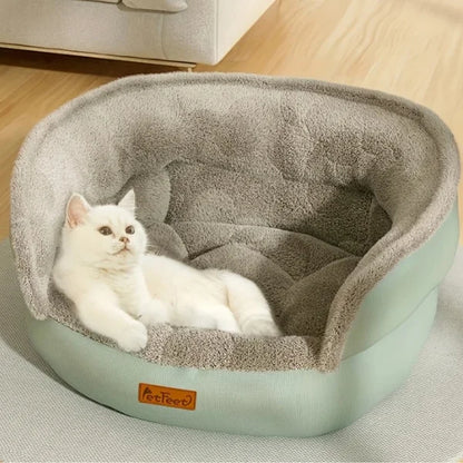 Cat Bed PurrFern | Washable Comfort Bed for Dogs and Cats-details