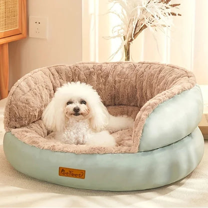 Cat Bed PurrFern | Washable Comfort Bed for Dogs and Cats.details.2