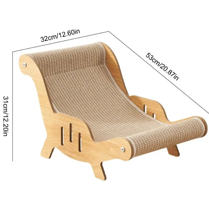 Sisal Cat Scratcher Board Lounge size