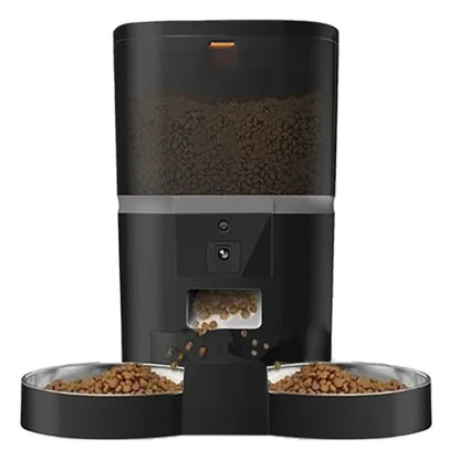 Cat Feeder Automatic Millie | Smart Pet Feeder with Camera,black
