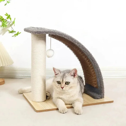 Cat Scratching Aurion | Inclined Sisal Board.,