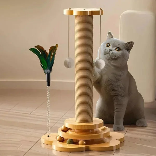 Cat Scratching Post Lior | Sisal with Interactive Platform