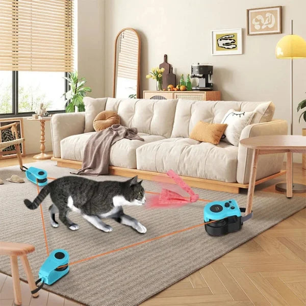 Cat Toys  Interactive Cat Treadmill with Adjustable Speed-details