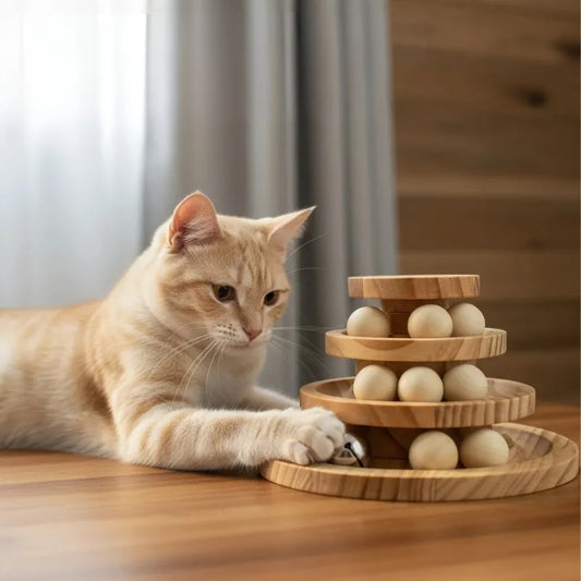 Cat-Toys-Pounce-Ball-Track-Natural-Wood_-Endless