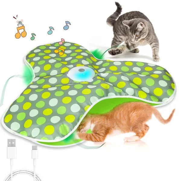 Cat Toys Smart Hide & Seek Feather Teaser