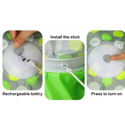 Cat Toys Smart Hide & Seek Feather Teaser,-infor