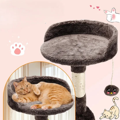 Cat Tree for Cats Velora | Climbing Centre with Sisal Scratch Posts-details