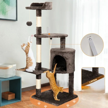 Cat Tree for Cats Velora | Climbing Centre with Sisal Scratch Postsº.,