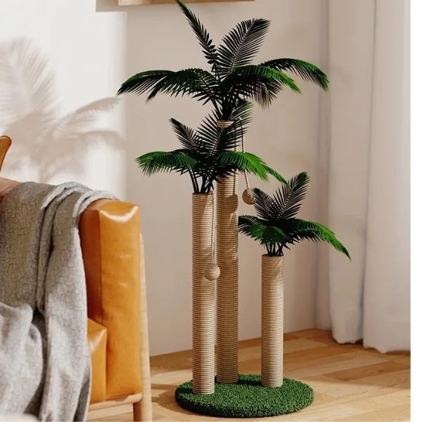 Cat Tree for Cats Veylor | Premium Sisal Palm Tree Post