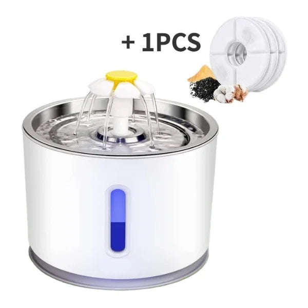 Cat Water Fountain Liryn | Quiet 2.4L Cat Water Fountain-1pcs