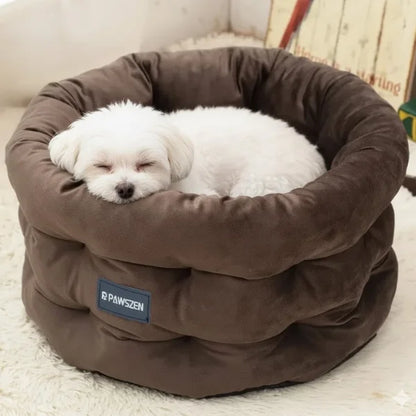 Cat Beds Elmsley | Cosy Velvet Bed for Cats and Small Dogs