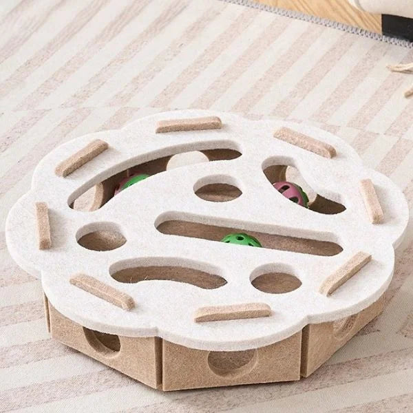Cat Toy Interactive Felt Box for Cats