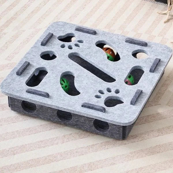 Cat Toy Interactive Felt Box for Cats