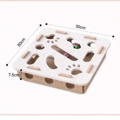 Cat Toy Interactive Felt Box for Cats-Size