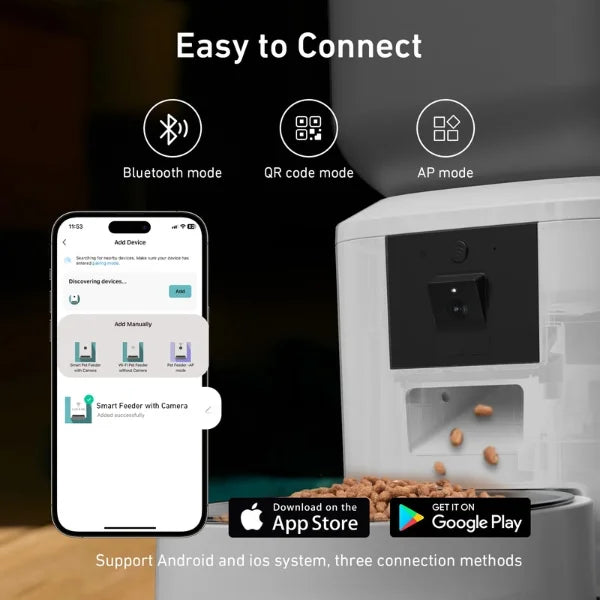 Cat Feeder Automatic Rupert -info