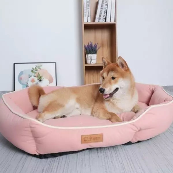 Dog Bed Softden Pink