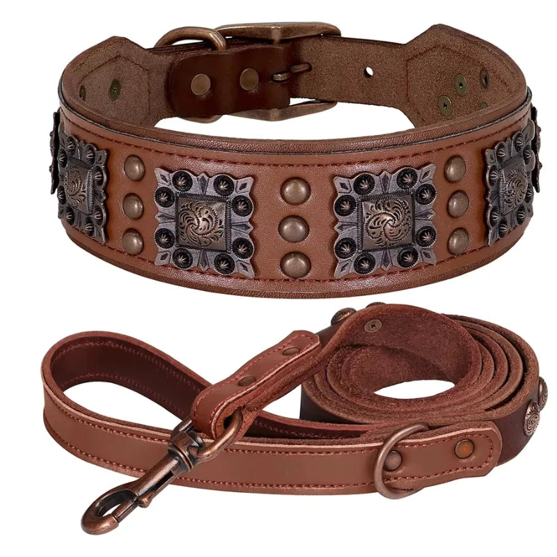 Dog-Collar-Bergen-Leather-brown
