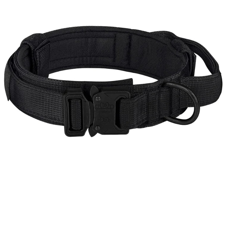 Dog-Collar-Fjord-Tactical-Nylon-Collar-with-Control-Handle-black
