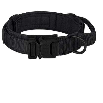 Dog-Collar-Fjord-Tactical-Nylon-Collar-with-Control-Handle-black