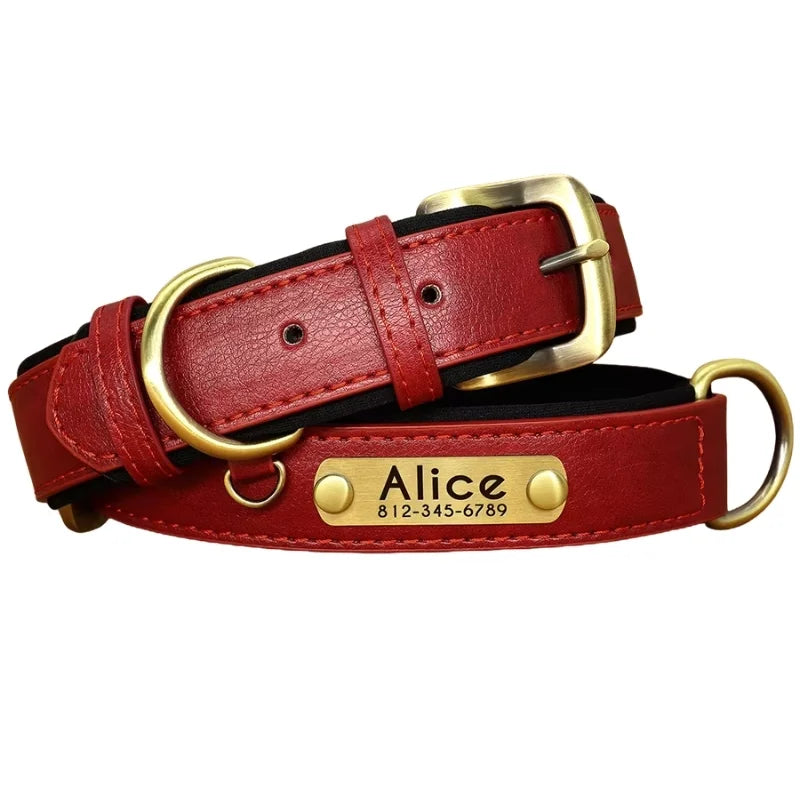 Dog-Collar-Hyde-Personalised-Timeless-Leather_-Made-Personal-red