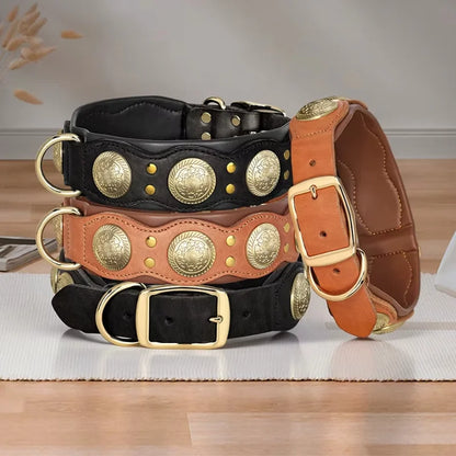 Dog-Collar-Siena-Studded-Leather-options