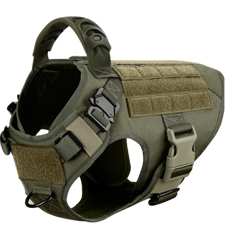 Dog-Harness-Dulwich-Tactical-green
