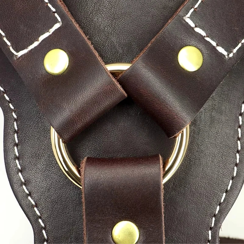 Dog-Harness-Oslo-Genuine-Leather-details 03