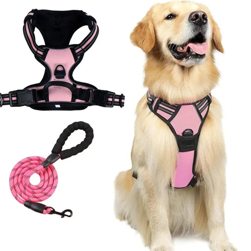 Dog-Harness-Putney-No-Pull-Set-pink