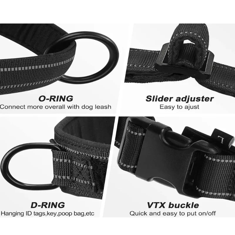 Dog-Harness-Reflet-High-Visibility-details