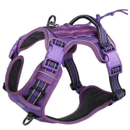 Dog-Harness-Sloane-Military-No-Pull-purple