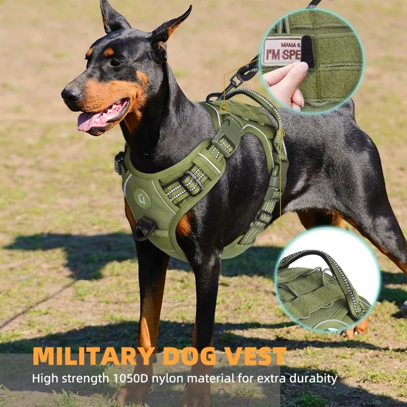 Dog-Harness-Sloane-Military-No-Pull-details