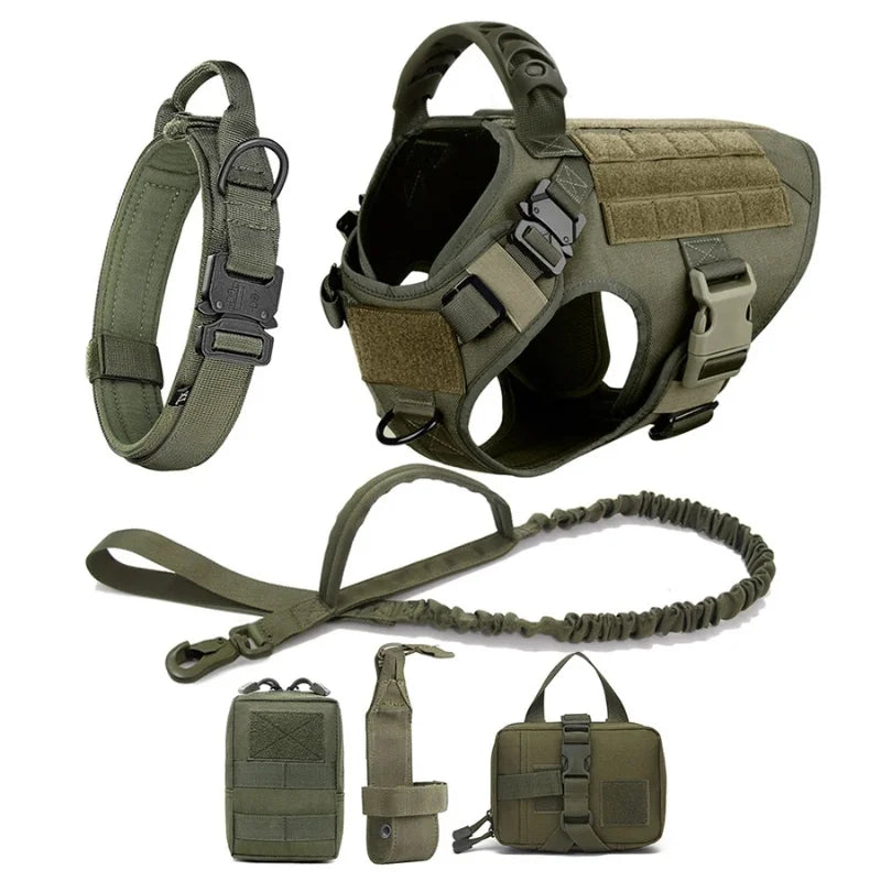 Dog Harness Soho Military Harness -green