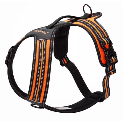 Dog-Harness-Soigne-Escape-Proof-orange