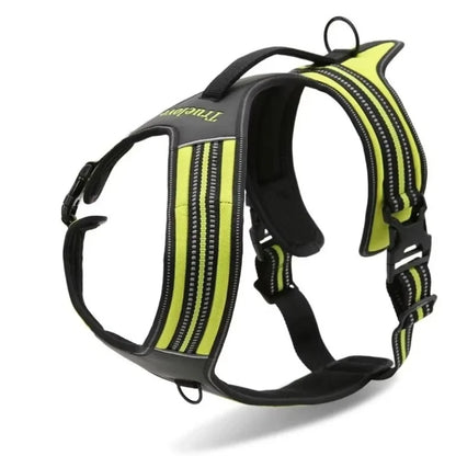 Dog-Harness-Soigne-Escape-Proof-green