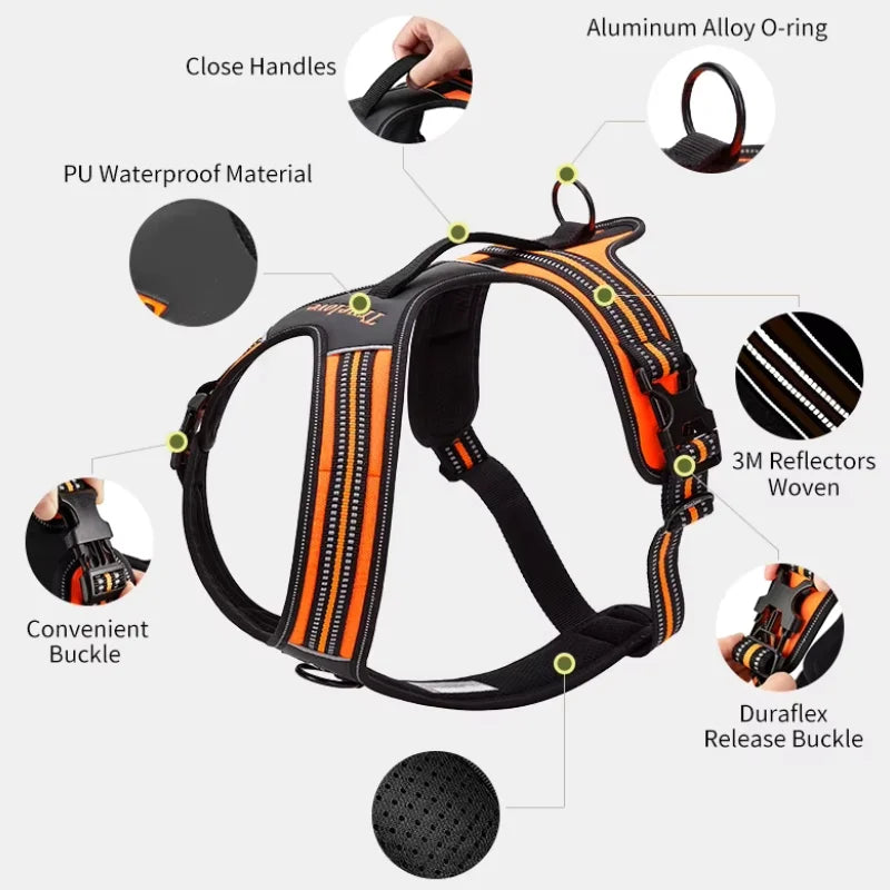 Dog-Harness-Soigne-Escape-Proof-details