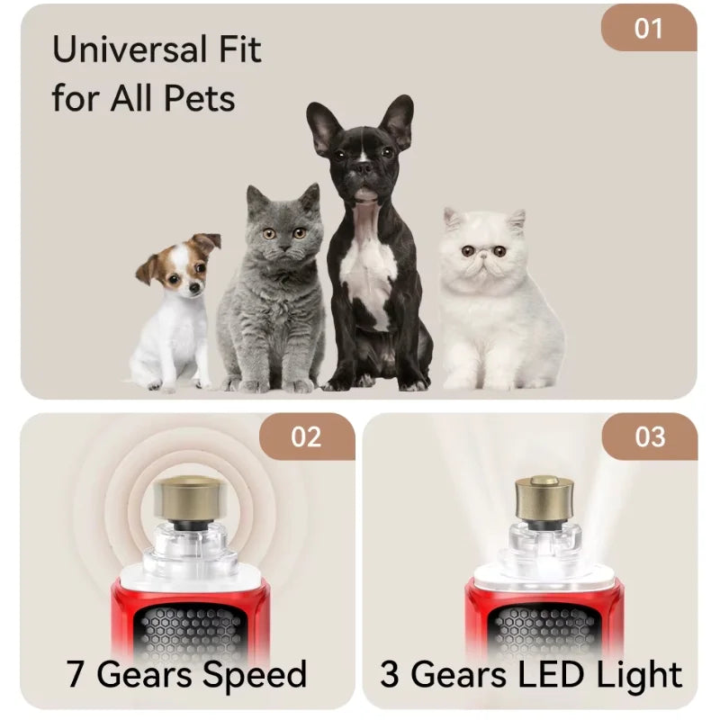 Dog-Nail-Clippers-CleanClip-LED-Electric-Nail-Grinder